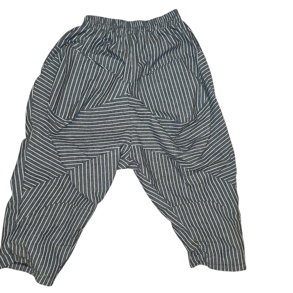 Striped Black and White Pants